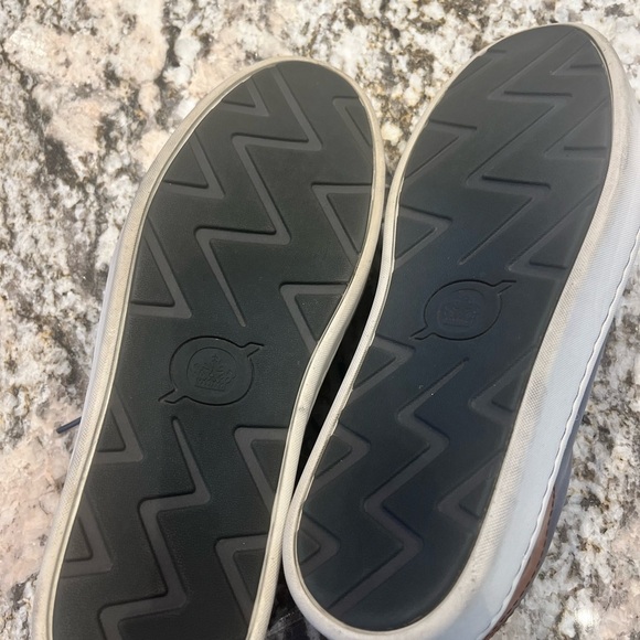 Men’s Leather Blue with Brown Accent Born Sneakers size 12 - Picture 6 of 7